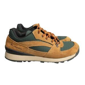 Men's Preppy Casual Columbia Wildone Navigate Suede and Mesh Hiking Shoes - Sz 9